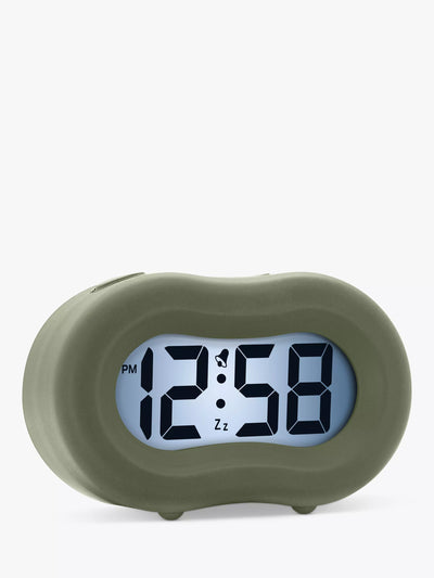 John Lewis Acctim Nash Smartlite Soft-Touch Digital LCD Alarm Clock- Buy online at McGrocer