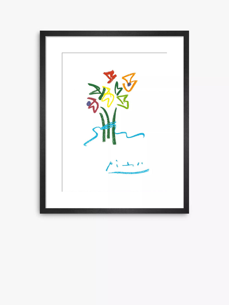 John Lewis Picasso Fleurs framed print 50x40cm, UK version