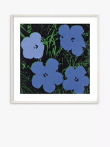 John Lewis John Lewis Andy Warhol 'Flowers' Framed Print, 50 x 50cm- Buy online at McGrocer