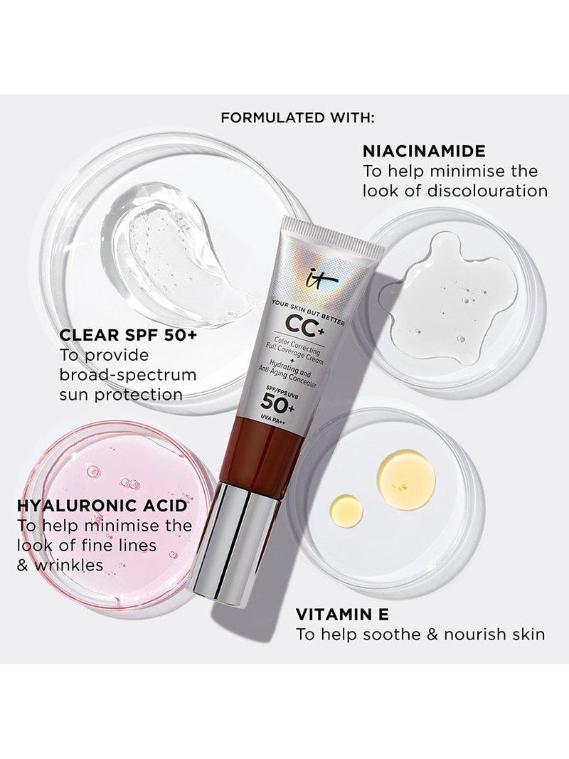 IT Cosmetics CC+ Cream Deep Neutral 32ml, UK version