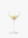 John Lewis clear coupe cocktail glasses set of 4 240ml, imported from the UK