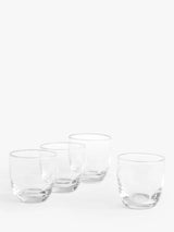 John Lewis John Lewis Studio Shot Glass Set of 4 Clear- Buy online at McGrocer