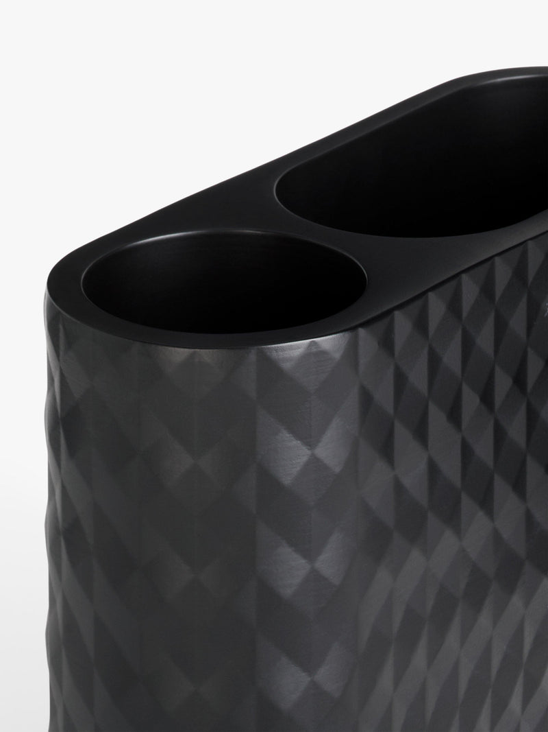 John Lewis black diamond toothbrush holder, UK version