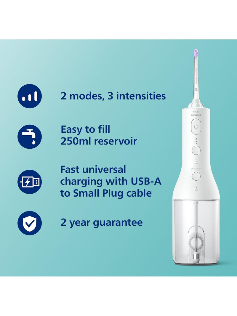 فلوسر مياه لاسلكي Philips Sonicare 3000 (علامة تجارية بريطانية)