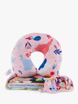 John Lewis Disney Princess Travel Eye Mask Blanket Neck Cushion Sleep Set 100 x 130cm- Buy online at McGrocer