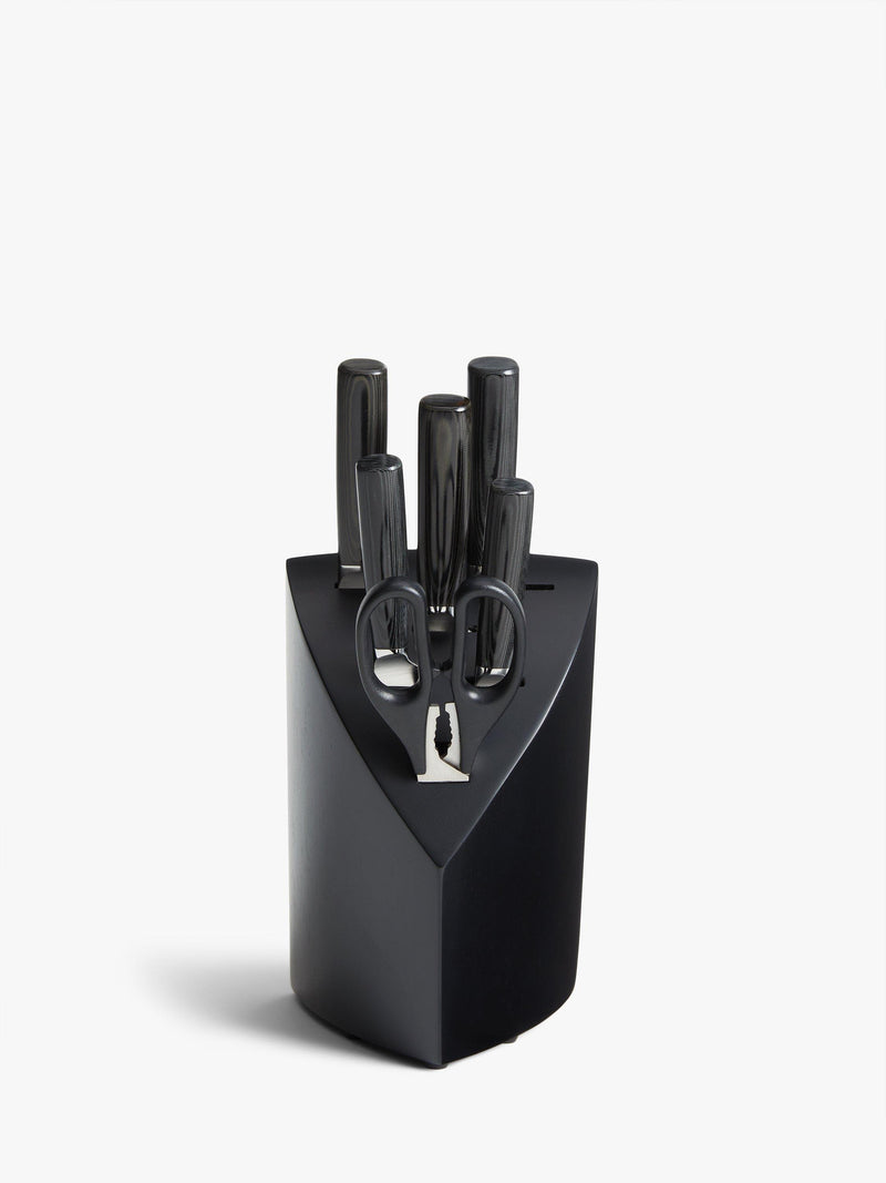 John Lewis professional knife block 6 piece set - British product