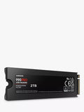 Samsung 990 PRO 2TB NVMe SSD with heatsink - British product