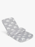 John Lewis Elephant Print Fleece Footmuff, UK version