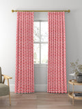 Harlequin basket weave fabric coral rose 139cm, imported from the UK