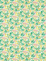 John Lewis Harlequin x Sophie Robinson Wildflower Meadow Made to Measure Curtains or Roman Blind, Rose/Emerald/Peridot- Buy online at McGrocer