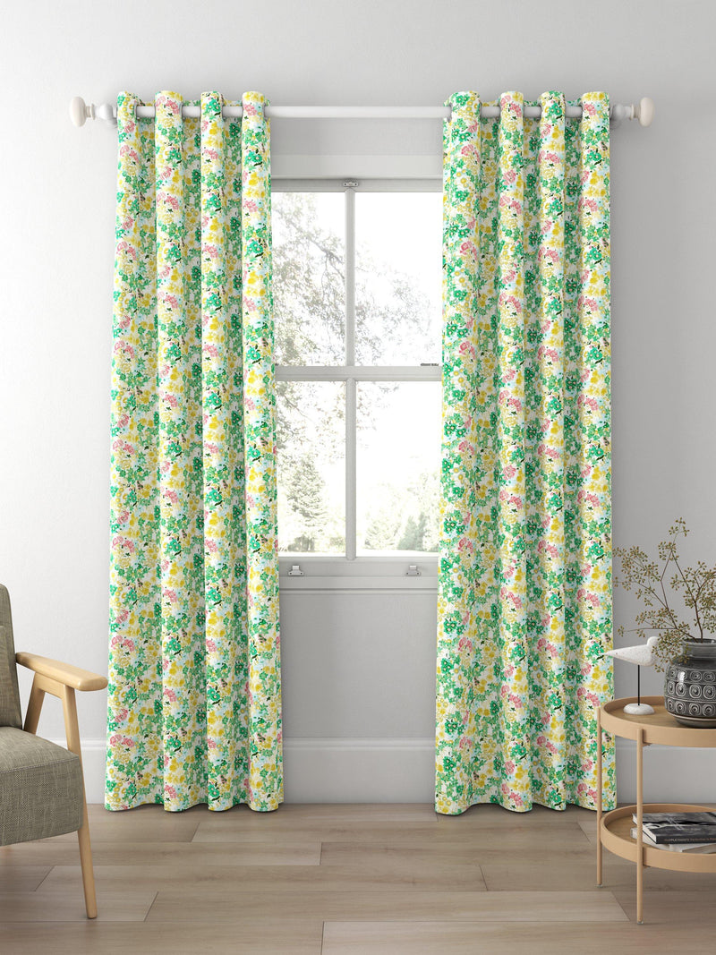Harlequin Wildflower Meadow floral curtain 138.5cm, imported from the UK