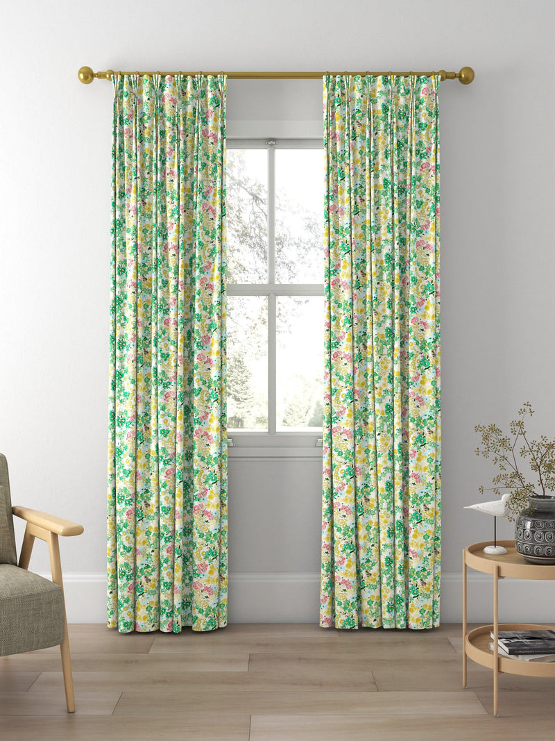 Harlequin Wildflower Meadow floral curtain 138.5cm, imported from the UK