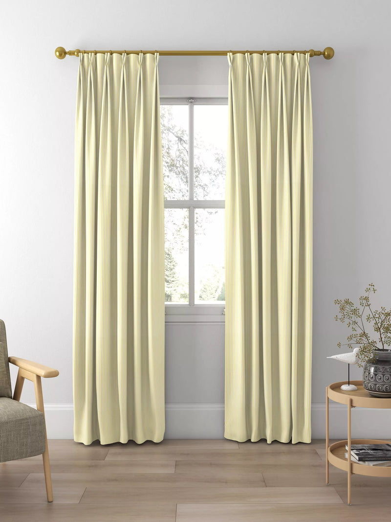 Harlequin Ribbon Stripe curtain roman blind Citrine British brand