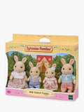 Sylvanian Families Milk Rabbit Family toy set, imported from the UK