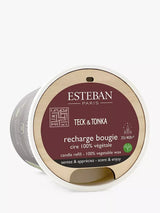 John Lewis Esteban Teck & Tonka Scented Candle Refill 180g- Buy online at McGrocer