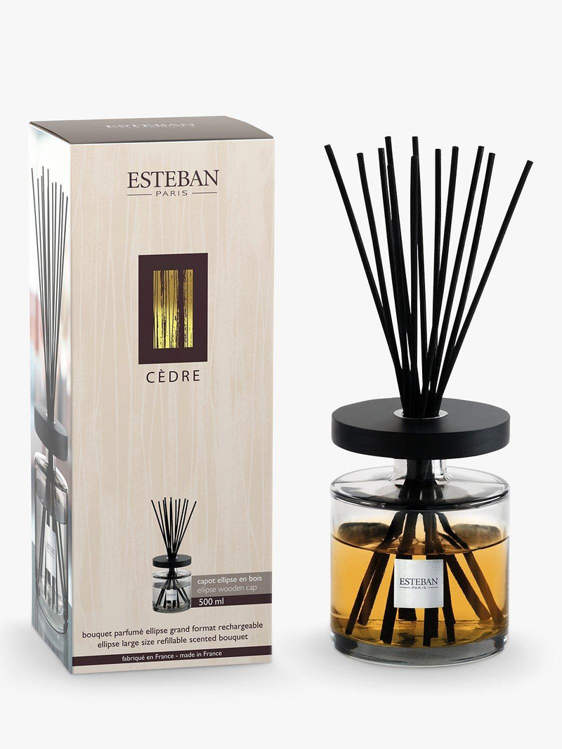 Esteban Cedre reed diffuser 500ml - British product