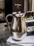 Culinary Concepts hammered stainless steel tall jug 2L, imported from the UK