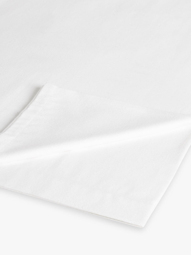John Lewis Warm & Cosy Brushed Cotton Flat Sheet, UK version