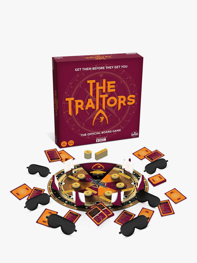 Goliath The Traitors official board game 4-6 players (British brand)
