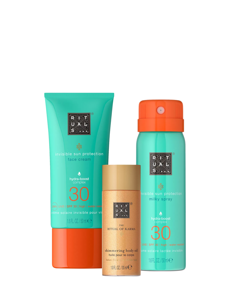 Rituals sun care gift set Karma Bestsellers, UK version