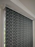 Orla Kiely Linear Stem roller blind 180x162cm, imported from the UK