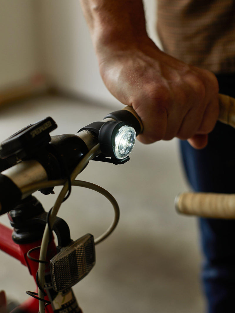 Gentlemen's Hardware twin bicycle lights, UK version