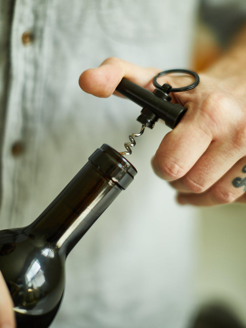 Gentlemen's Hardware keychain corkscrew, UK version