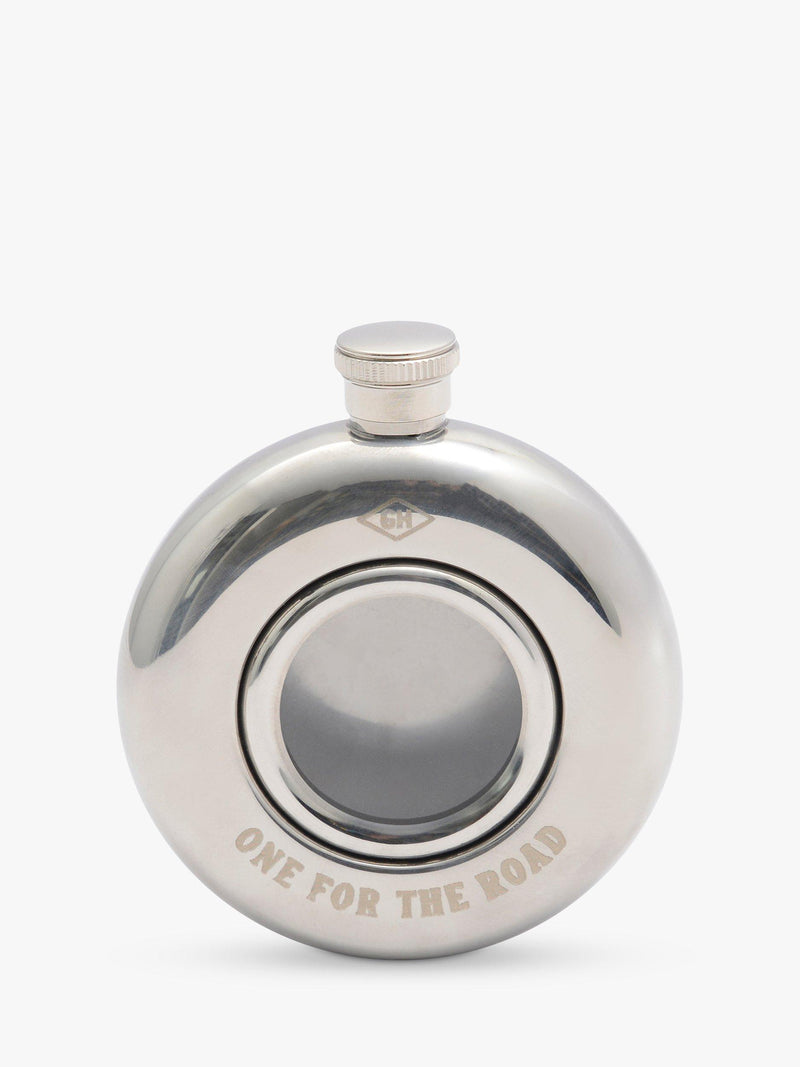 Gentlemen's Hardware One For The Road hip flask 5 oz, UK version