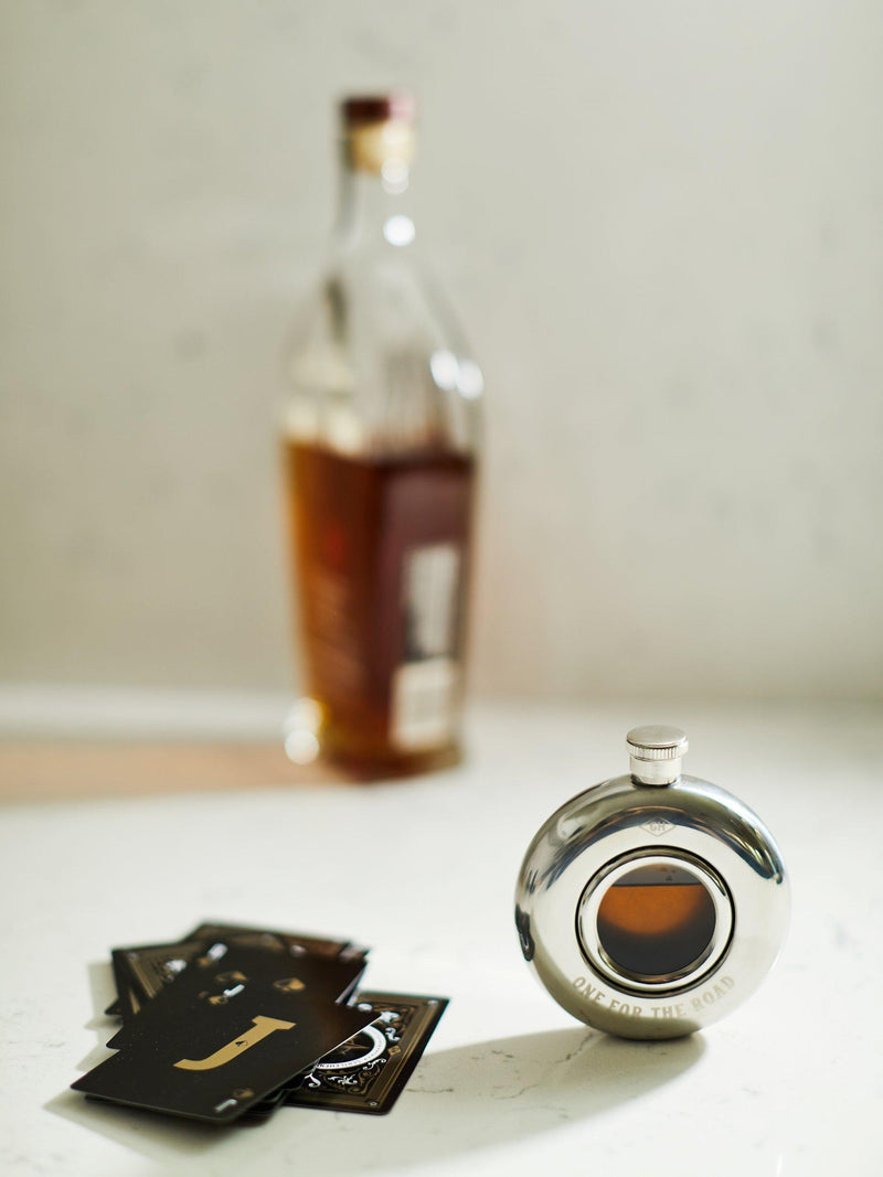 Gentlemen's Hardware One For The Road hip flask 5 oz, UK version