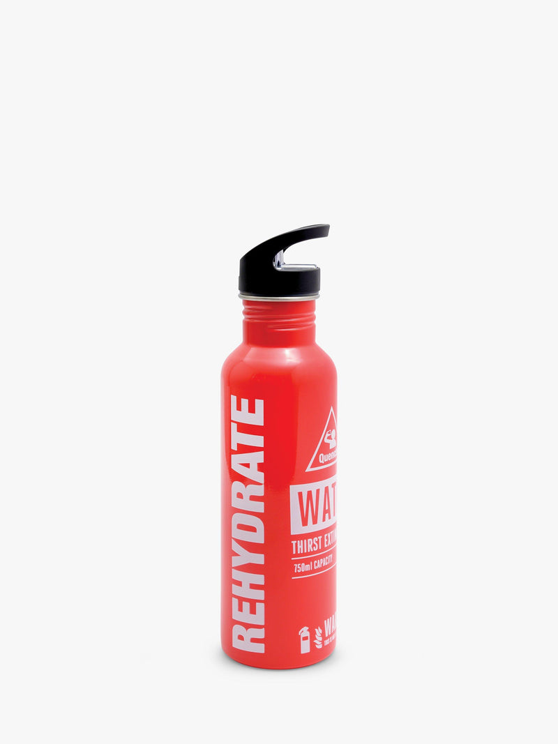 Gentlemen's Hardware fire extinguisher style water bottle 750ml, UK version