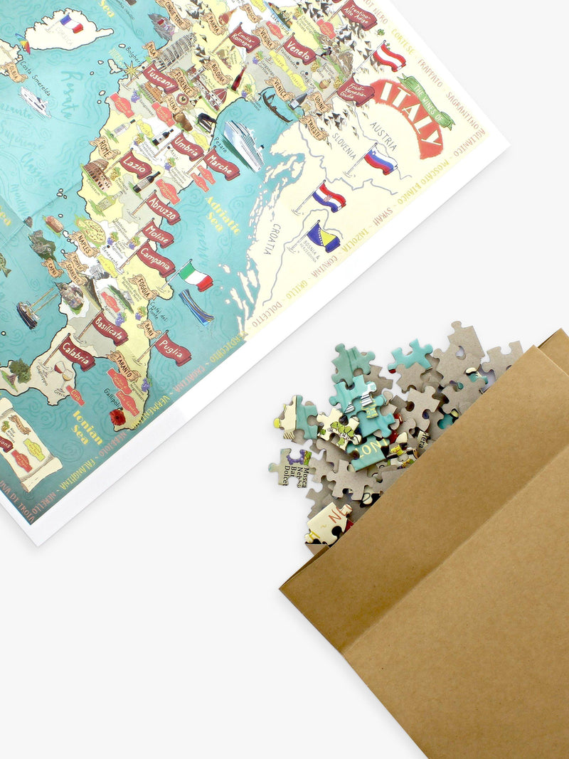 Professor Puzzle Wines of Italy jigsaw puzzle 1000 pieces, UK version