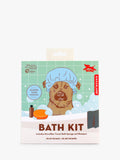 Dog Grooming Bath Kit with Microfibre Towel Sponge and Shampoo