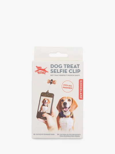 John Lewis Kikkerland Kobe Dog Treat Selfie Clip Pet Accessory- Buy online at McGrocer