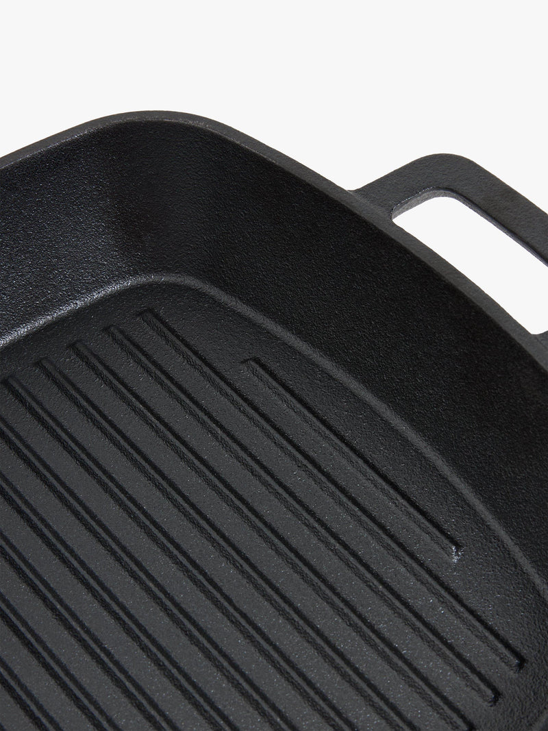 John Lewis cast iron square grill pan 26cm, UK version