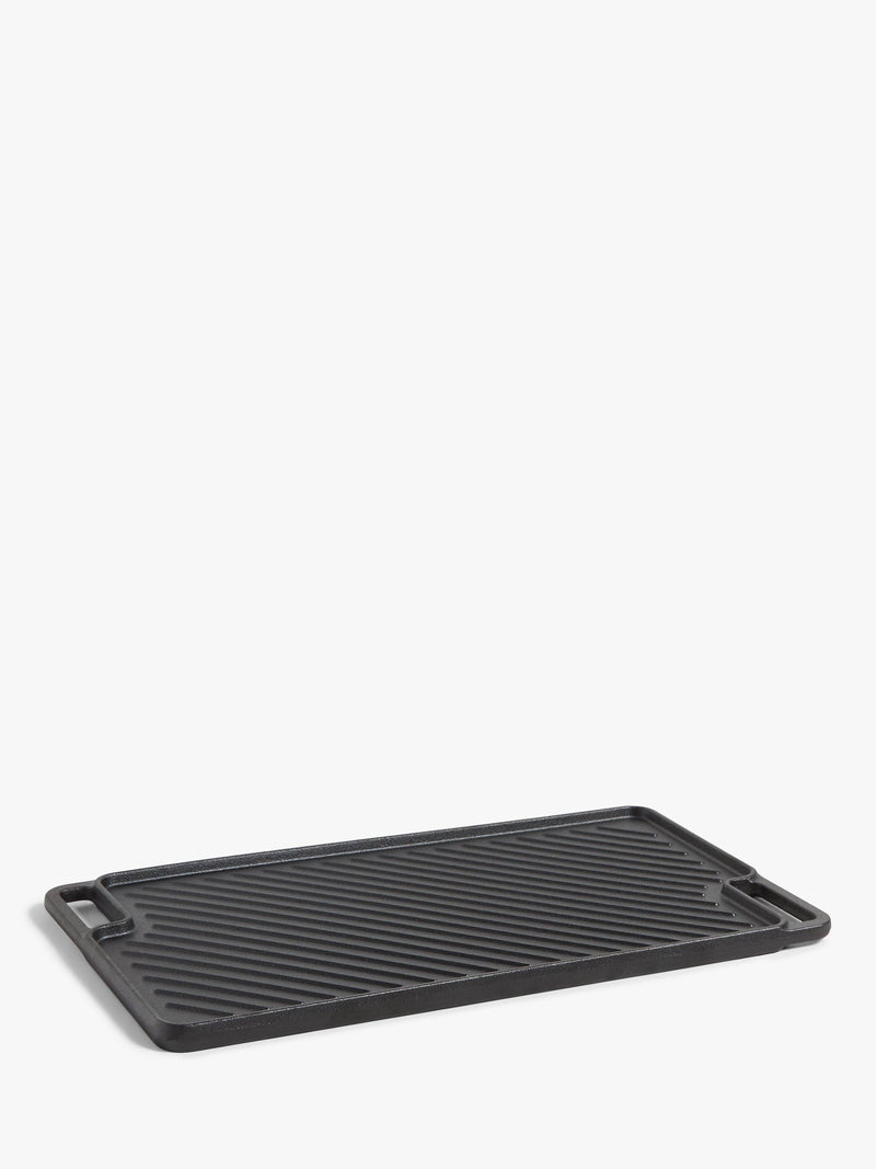 John Lewis cast iron rectangular grill pan 46cm, UK version