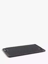 John Lewis John Lewis Cast Iron Rectangular Grill Pan 46cm- Buy online at McGrocer
