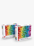 Chronicle Books LEGO Rainbow Bricks jigsaw puzzle 1000 pieces - British product