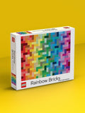 Chronicle Books LEGO Rainbow Bricks jigsaw puzzle 1000 pieces - British product