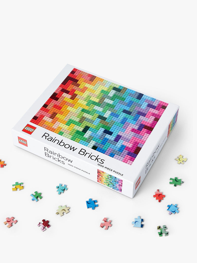 Chronicle Books LEGO Rainbow Bricks jigsaw puzzle 1000 pieces - British product