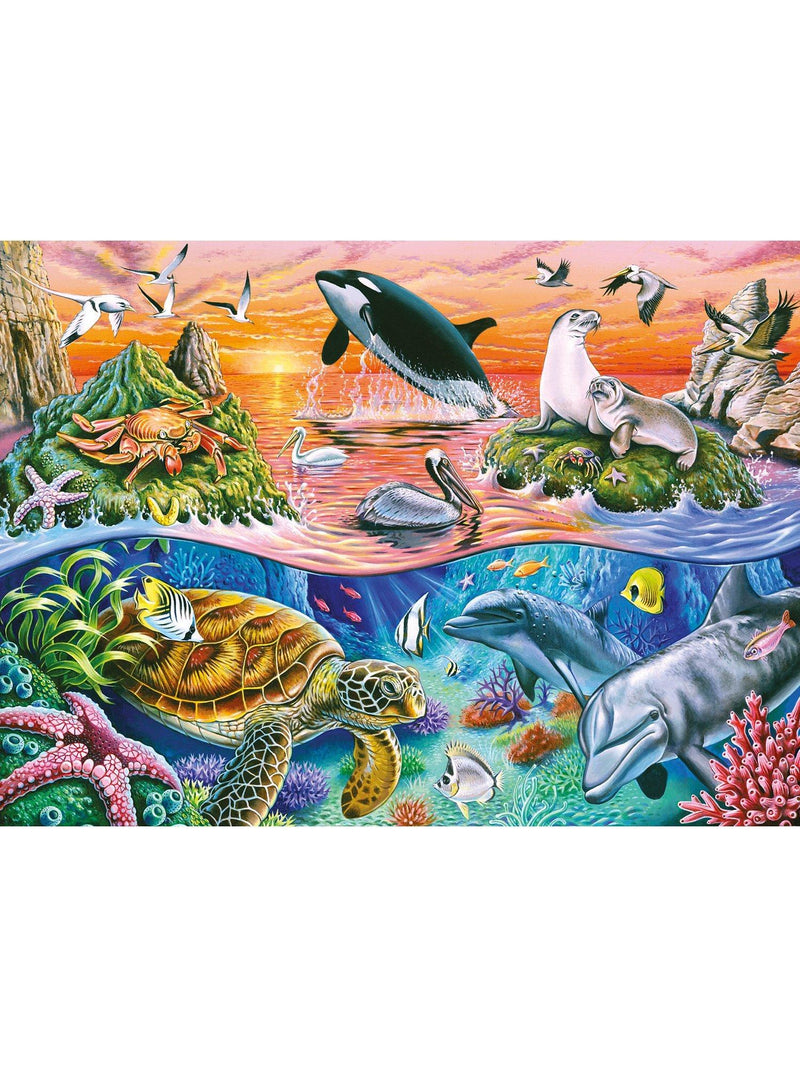 Ravensburger underwater XXL jigsaw puzzle with 100 pieces, imported from the UK
