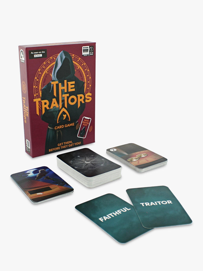 Ginger Fox The Traitors card game, UK version