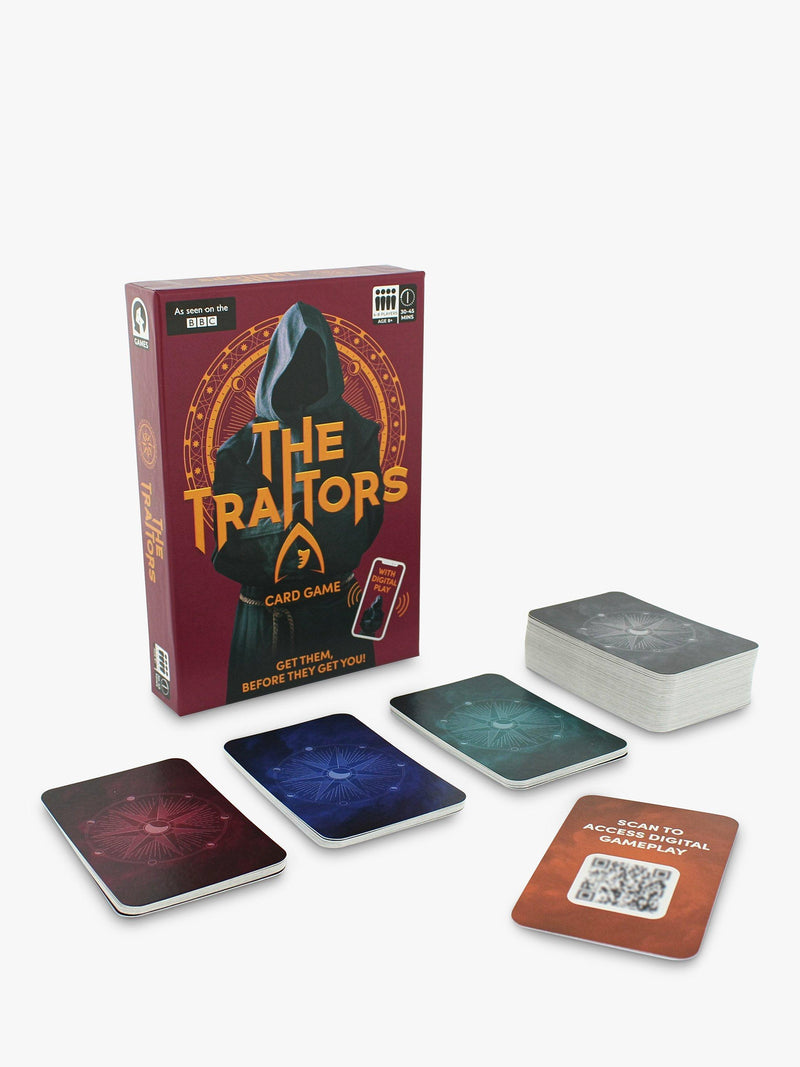 Ginger Fox The Traitors card game, UK version