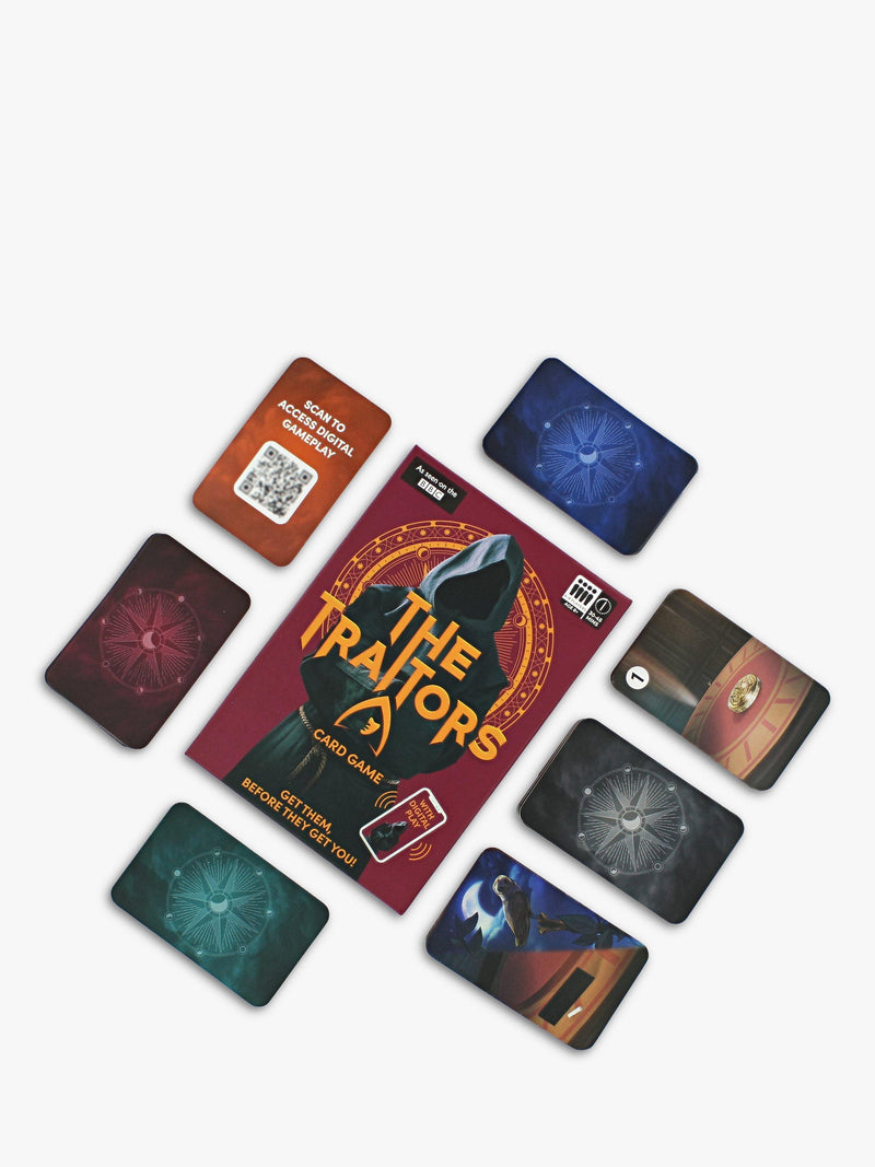 Ginger Fox The Traitors card game, UK version