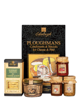 John Lewis Edinburgh Preserves Ploughman's Box Accompaniments Gift Set 610g- Buy online at McGrocer