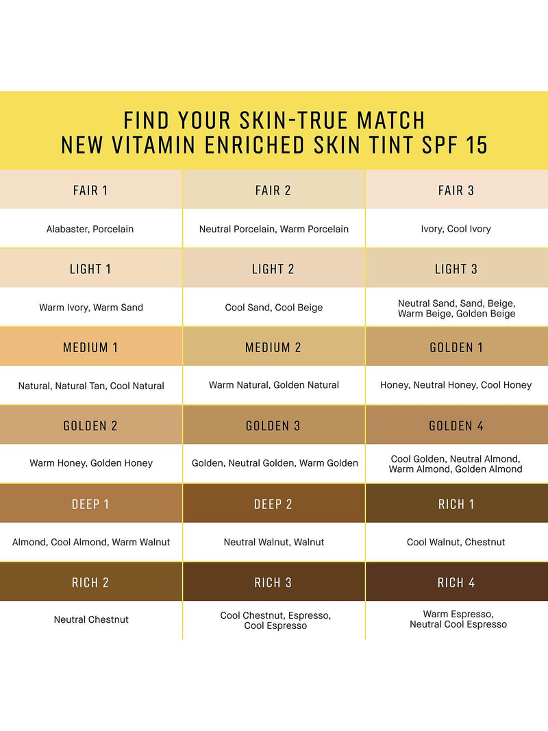 Bobbi Brown Vitamin Enriched Skin Tint SPF 15 50ml - British product