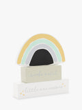 John Lewis baby rainbow countdown block (British brand)