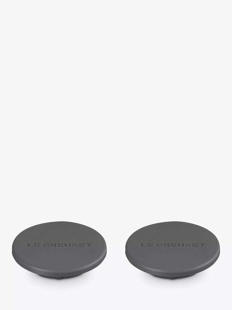Le Creuset silicone mill caps set of 2 Flint (British brand)