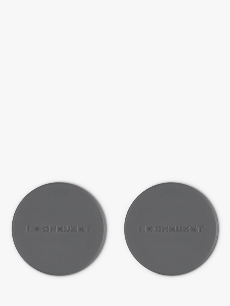 Le Creuset silicone mill caps set of 2 Flint (British brand)