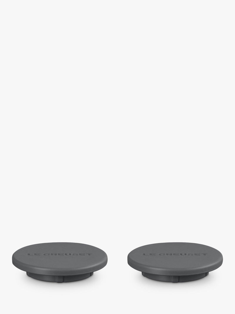 Le Creuset silicone mill caps set of 2 Flint (British brand)