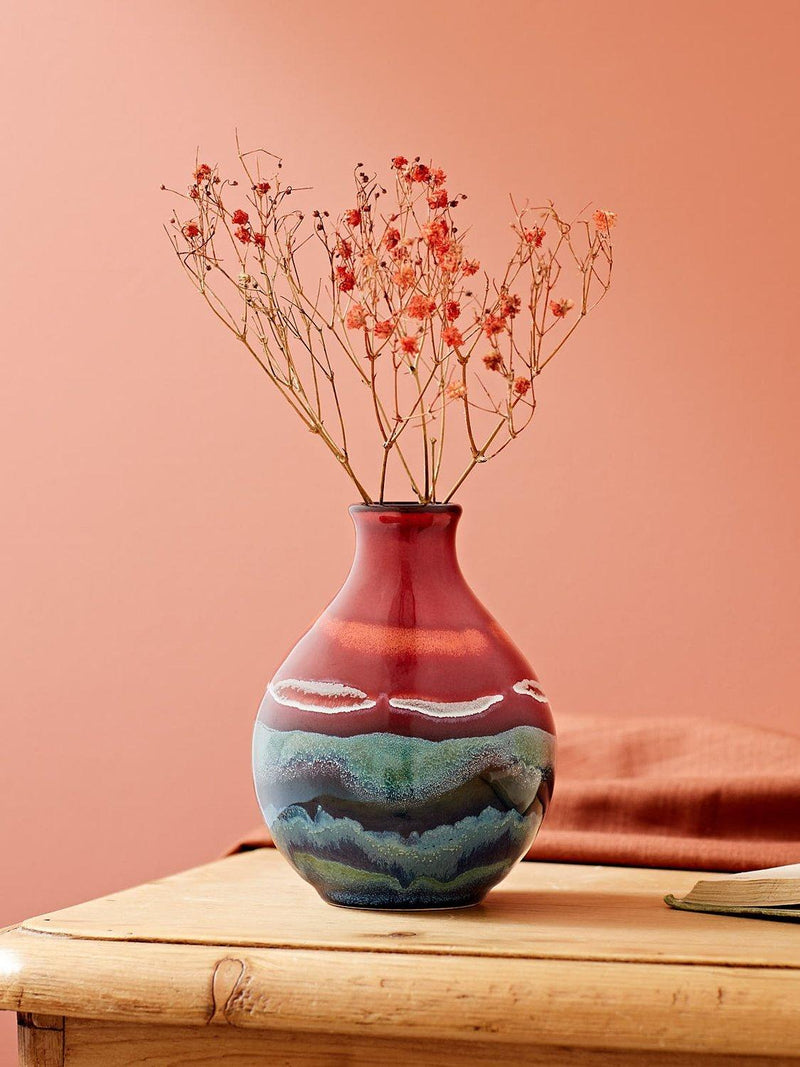 Poole Pottery Horizon bud vase 12cm (British brand)